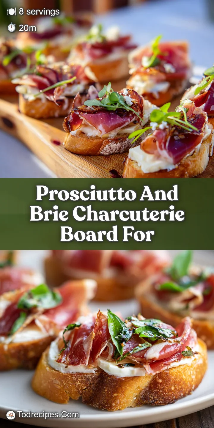 Close-up of thinly sliced, glistening prosciutto draped next to a wedge of soft, creamy brie cheese and vibrant green olives.