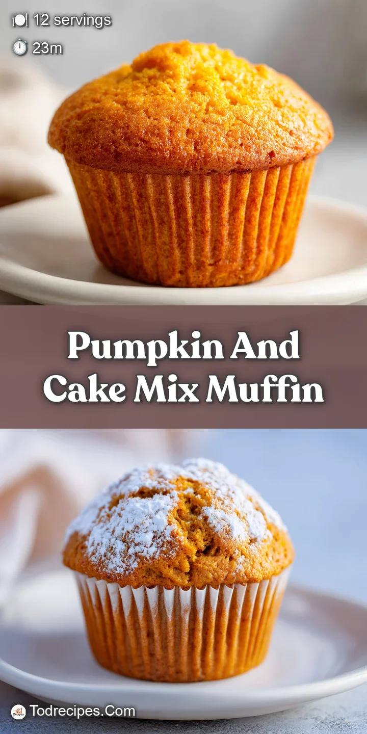 Close-up of a pumpkin muffin; glimpse of moist crumb, flecks of spice, hints of warm pumpkin and inviting sweetness.