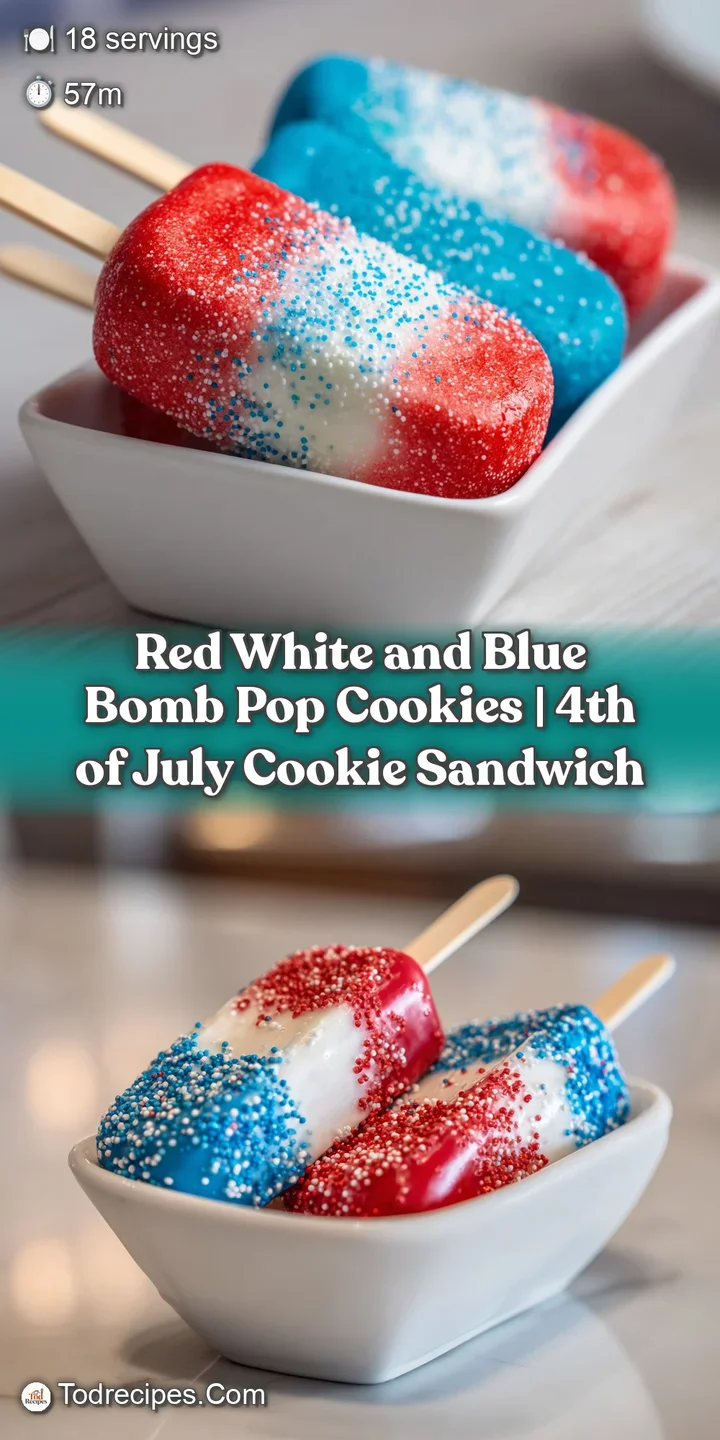 Close-up of a crumbly sugar cookie showcasing crisp edges and bright red, white, and blue swirls.