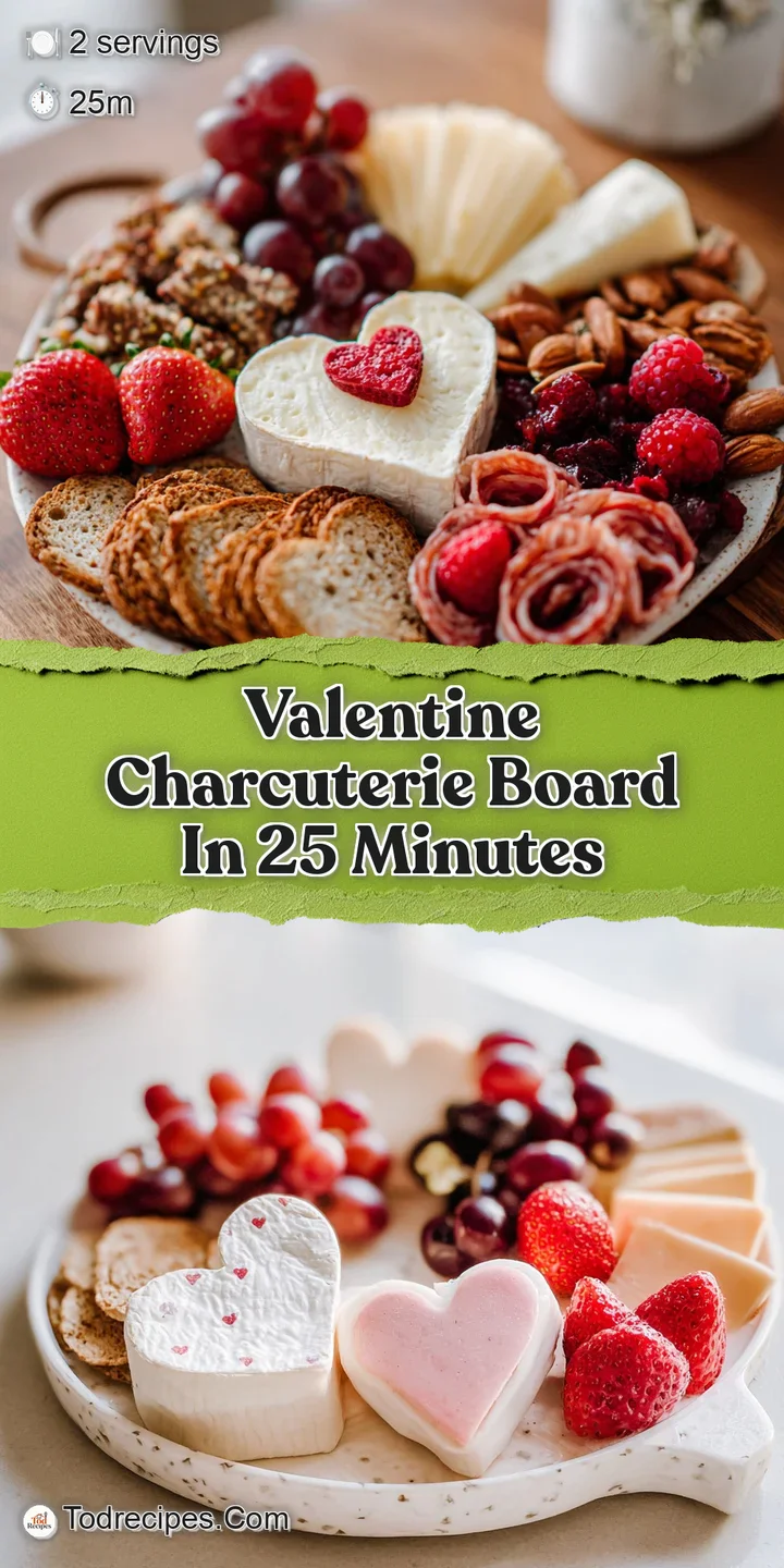 Close-up of a perfectly folded prosciutto rose nestled beside a wedge of honey-drizzled cheese and fresh raspberries.