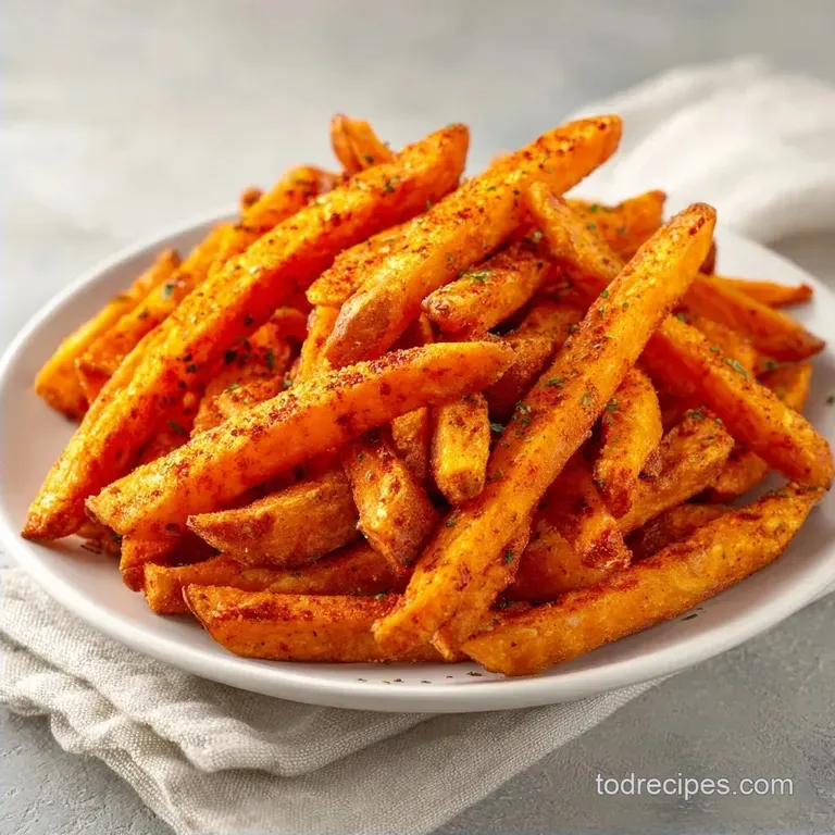 Air Fryer Sweet Potato Fries: Crispy and Savory