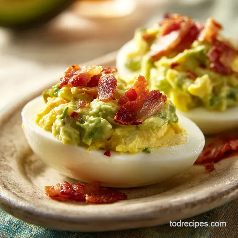 Avocado Chicken Egg Salad: Protein-Packed and Creamy