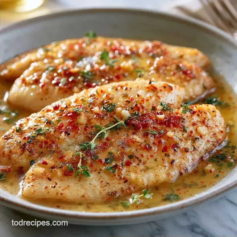 Baked Lemon Garlic Tilapia: Buttery and Flaky