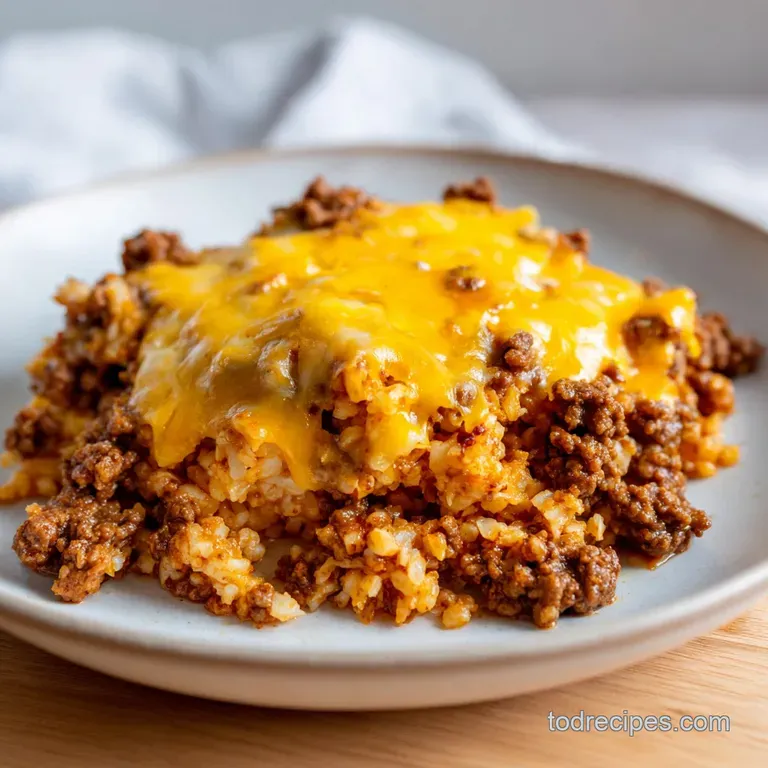 Beef Cauliflower Casserole: Cheesy and Low Carb