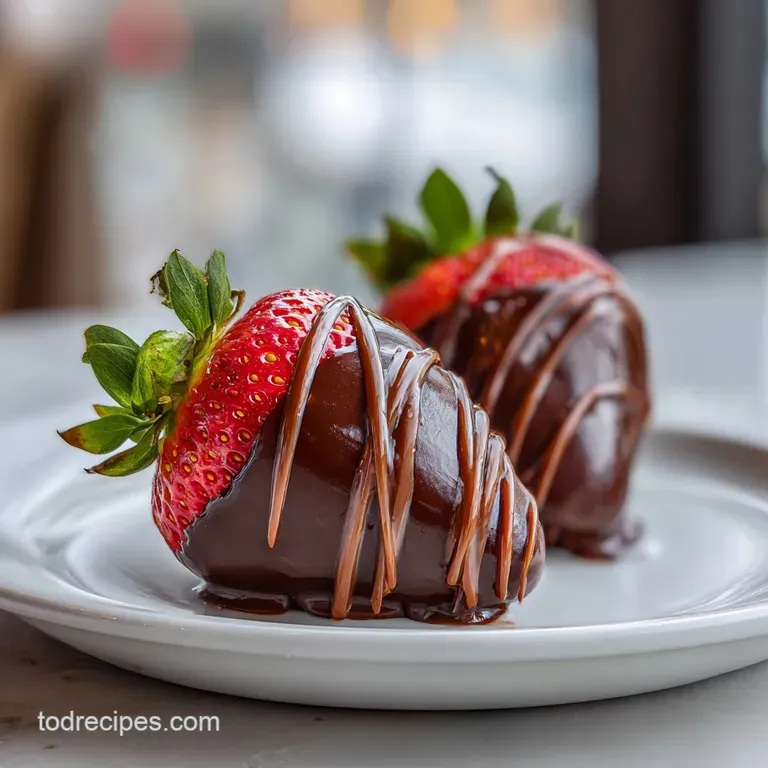ChocolateCovered Cheesecake Strawberries Recipe