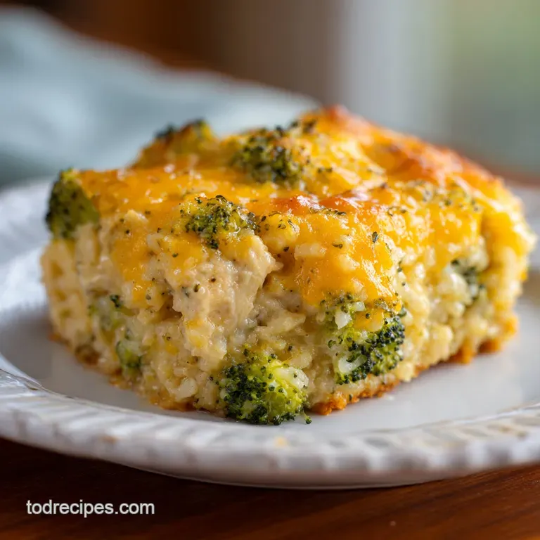Chicken Broccoli Rice Casserole: Scratch-Made Classic