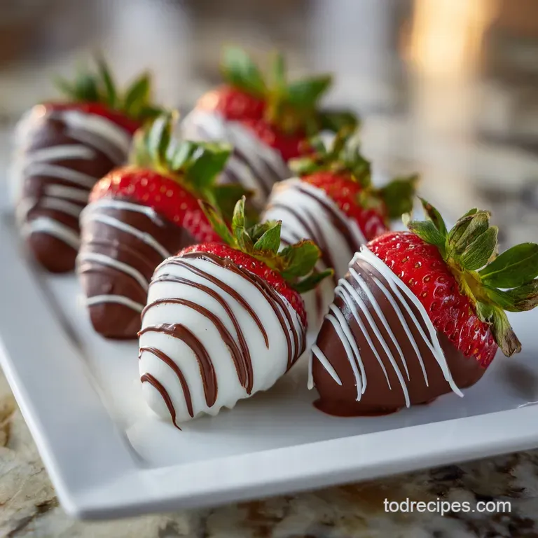 Chocolate Covered Strawberries: Crisp Shell