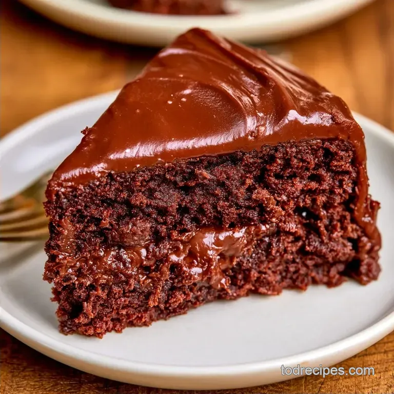 Fudgy Chocolate Zucchini Cake
