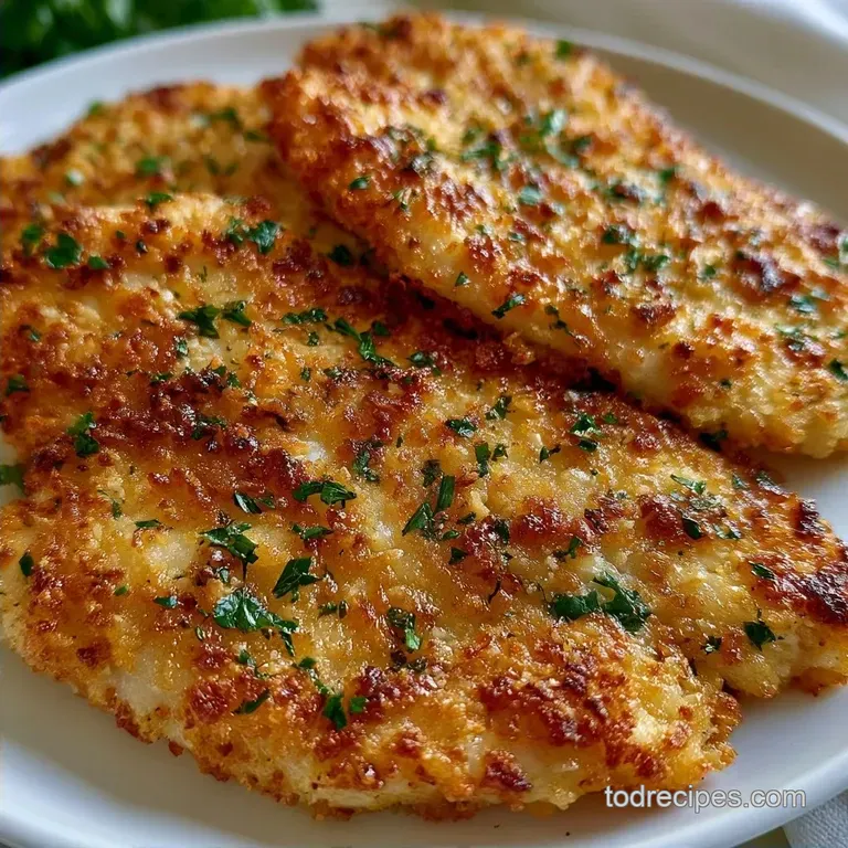 Crispy Oven Baked Tilapia with Panko