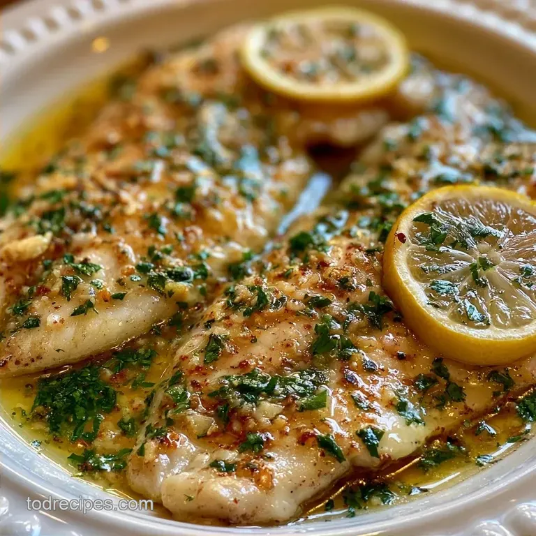 Easy Baked Tilapia in Foil with Lemon Butter
