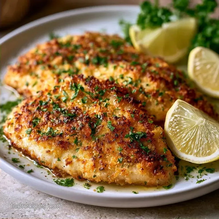 Easy Crispy Baked Tilapia with Panko