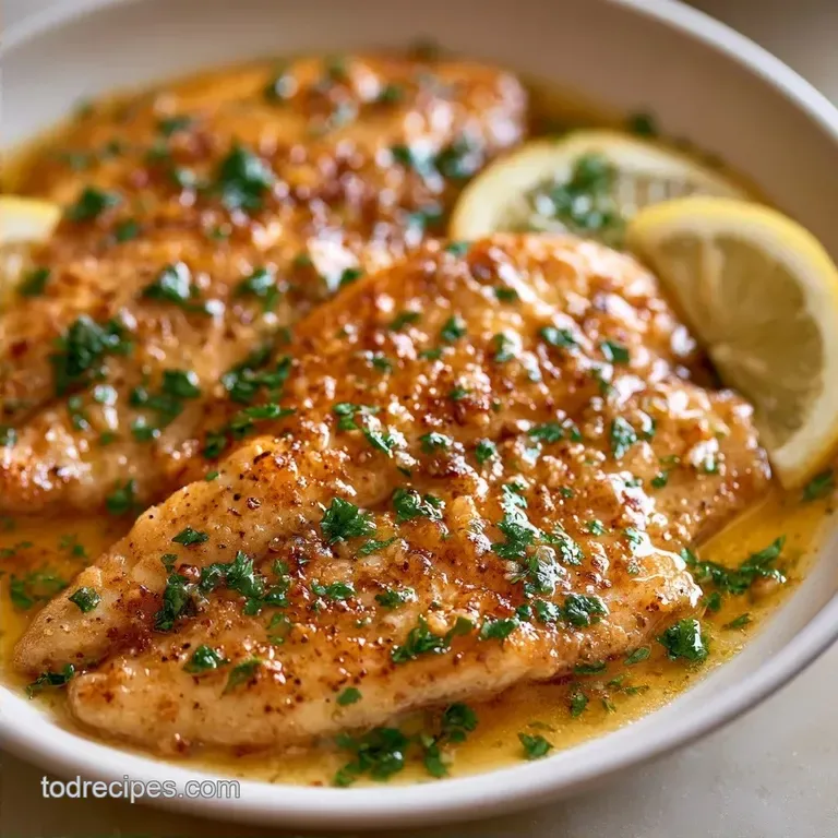 Easy Oven Baked Tilapia with Lemon Butter