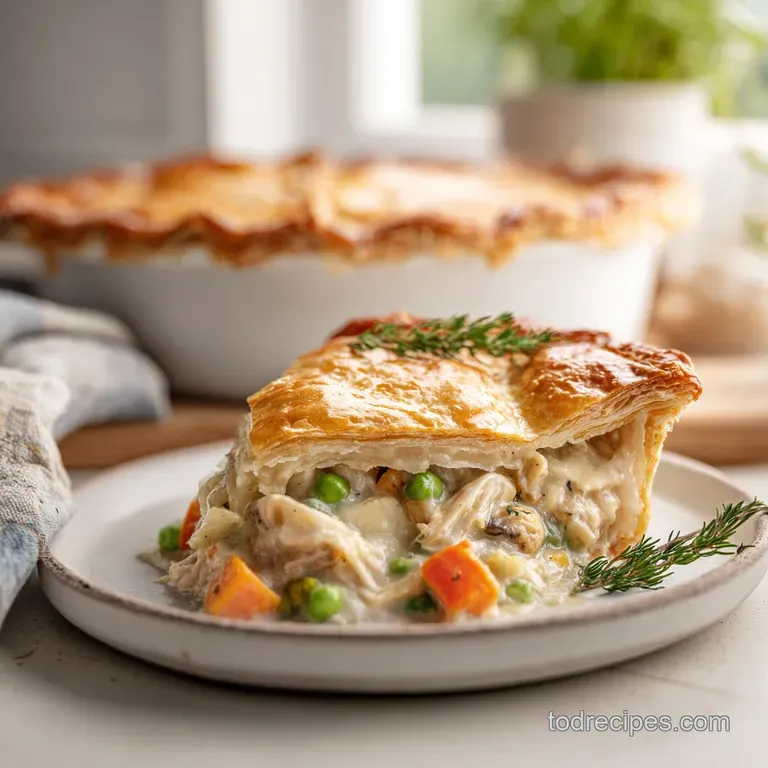 Favorite Chicken Potpie: Flaky and Creamy