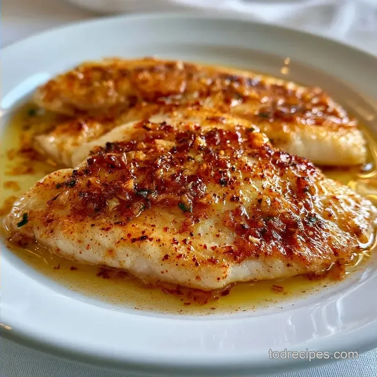 Healthy Oven Baked Garlic Butter Tilapia