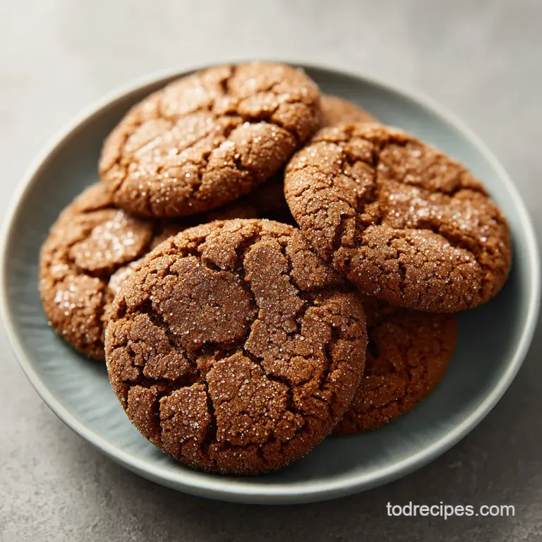 Giant Molasses Cookies: Soft and Chewy
