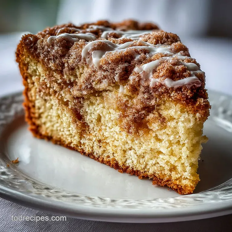 Coffee Cake Gluten Free Recipe with Cinnamon Swirl