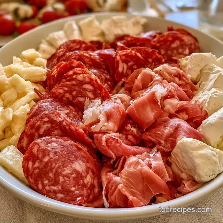 Assorted wedges of pale and golden cheeses paired with deep red berries and crisp crackers on a dark wood platter.