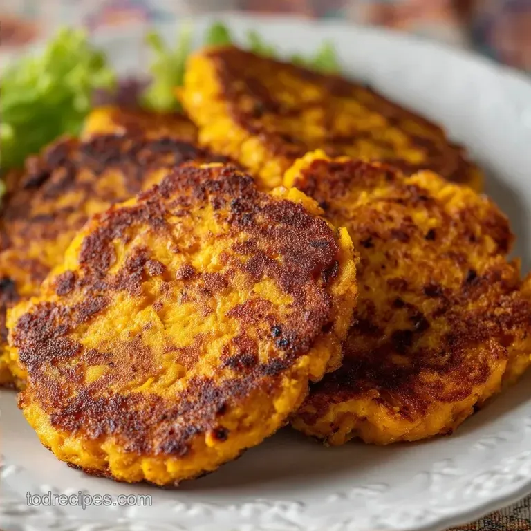 Sweet Potato Patties: Crispy and Spiced