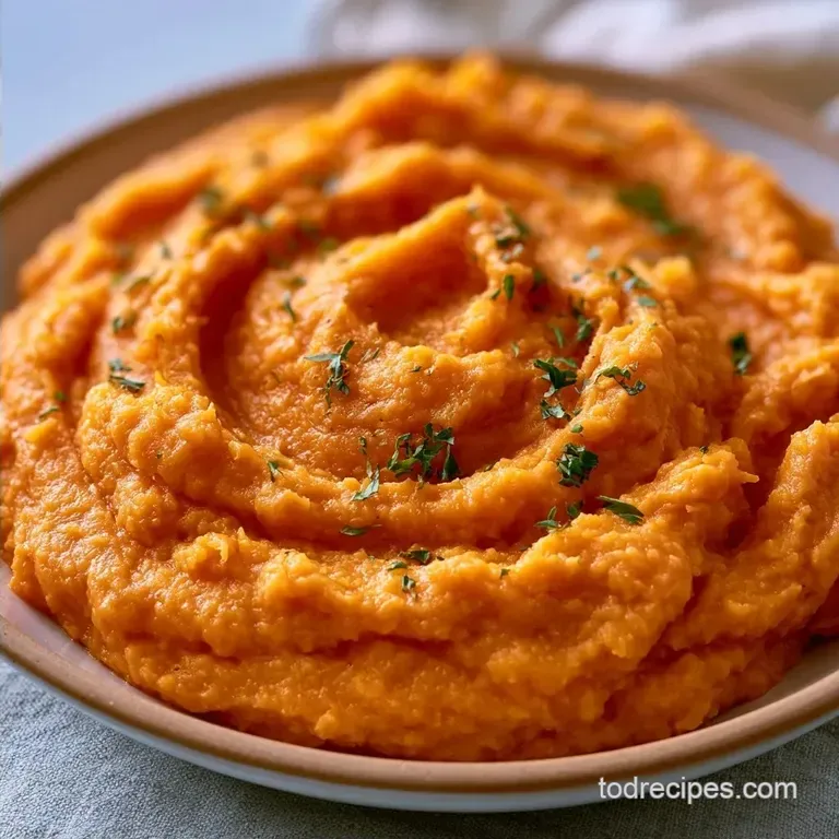 Mashed Sweet Potato for Babies in 17 Minutes