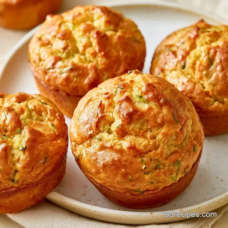 Zucchini Bread Muffins in 35 Minutes