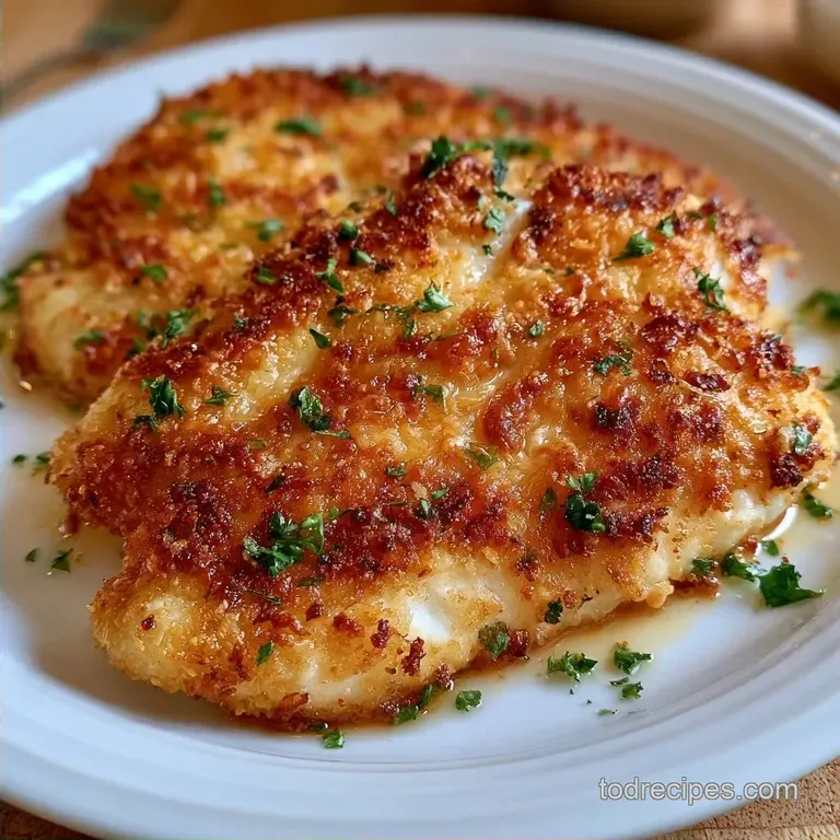 Golden-Crisp Panko Crusted Baked Tilapia