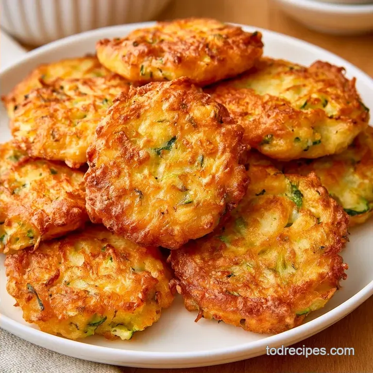 Ultra-Crispy Parmesan Zucchini Fritters