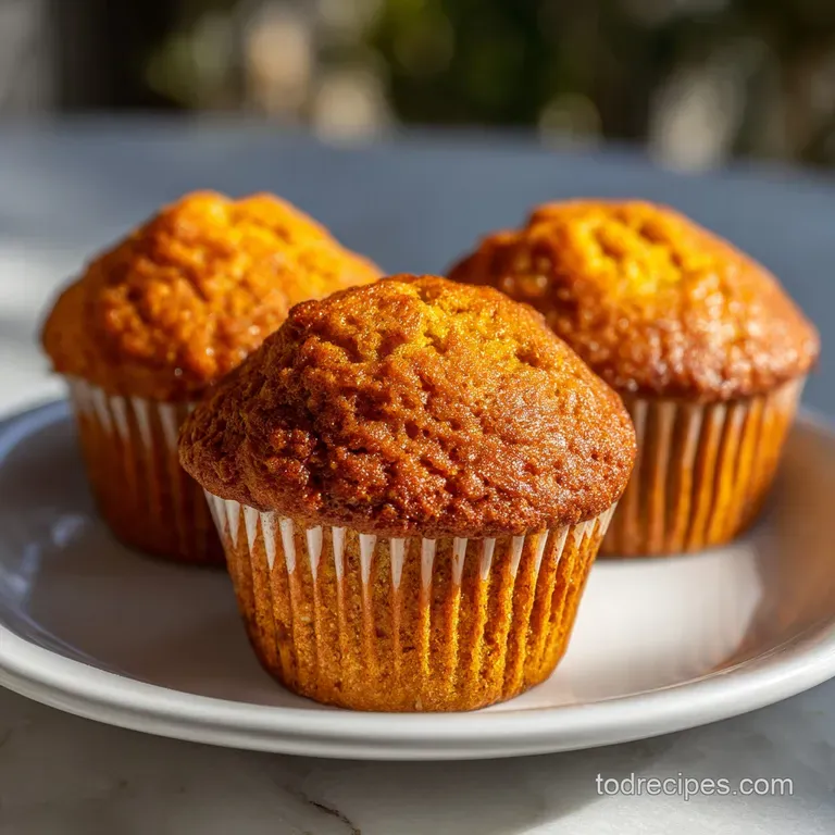 Pumpkin and Cake Mix Muffin Recipe