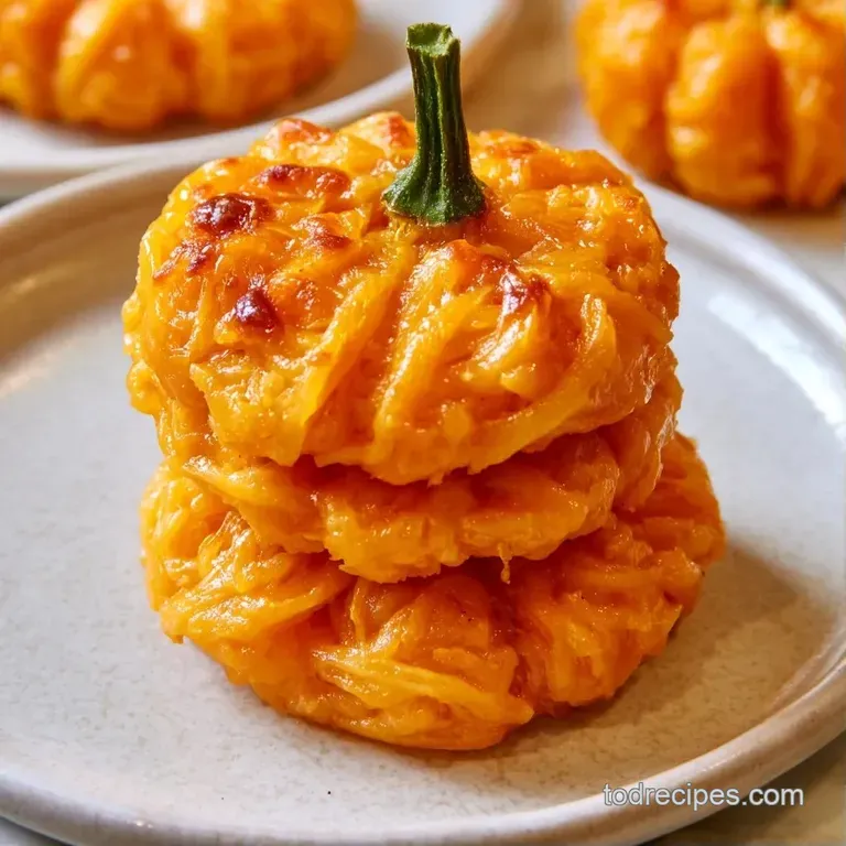 A vibrant orange savory sphere resting on a slate board, surrounded by colorful veggie sticks and buttery crackers.