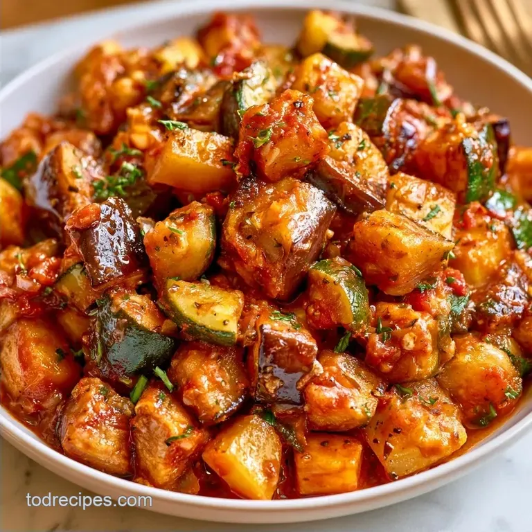 Pan-Seared Ratatouille with Zucchini