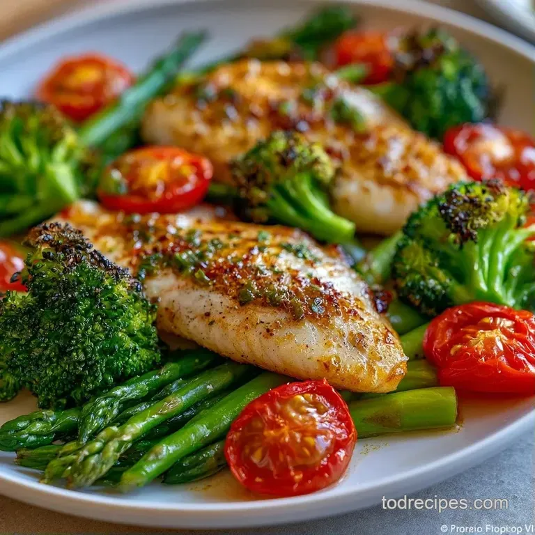 Tender white fish fillet paired with vibrant steamed vegetables and a wedge of lemon on a clean ceramic white plate.