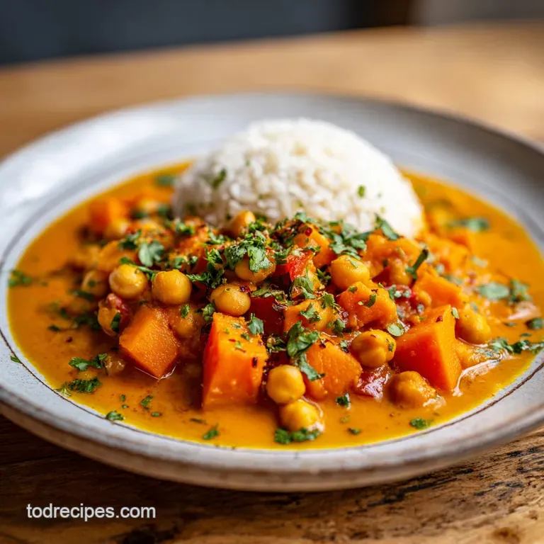 Sweet Potato and Chickpea Curry