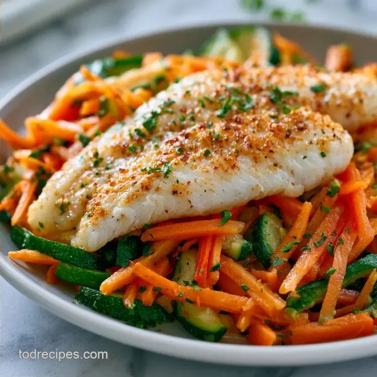 Healthy Tilapia En Papillote: Baked in 25 Minutes