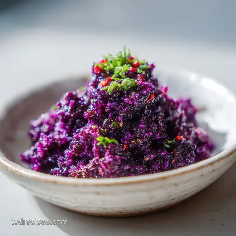 Purple Basil Recipe: Vibrant Pesto